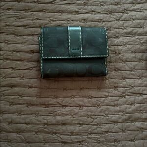 Coach Dark Gray Wallet